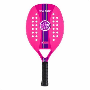 Imagem de Raquete Beach Tennis XCalante Carbon Soft EVA 22mm Com Estojo, Laranja