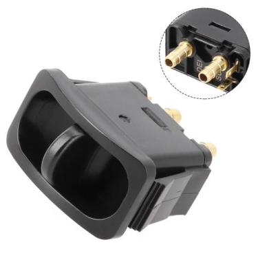 Imagem de Bomba De Ar Elétrica Manual 12V Para Caminhão Com Interruptor De Mola 