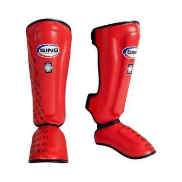 Imagem de Protetor De Tornozelo Para Muay Thai E MMA, Caneleiras Reforçadas Para