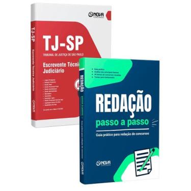 Imagem de Combo TJ SP - Escrevente Técnico Judiciário - Apostila + Livro de Reda