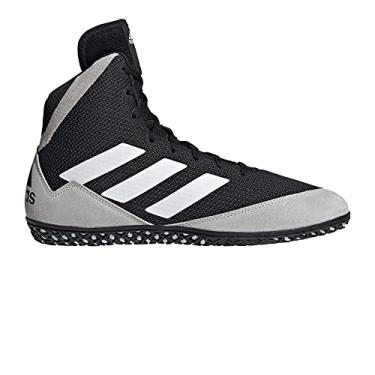 Imagem de adidas Sapato de Luta Livre Moderno Masculino, Preto/cinza/branco., 7
