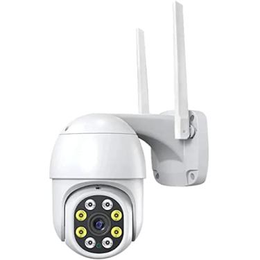 Imagem de 4k 3mp YOOSEE ao ar livre wifi ip câmera 3mp 1080p h.265 sem fio 5x zoom digital rastreamento automático visão noturna câmera de segurança vigilância Câmera Ip YOOSEE Prova D'água Infravermelho Externa Wifi Hd YOOSEE 2 Antenas
