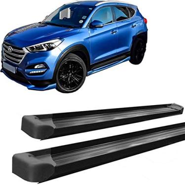 Imagem de ESTRIBO PLATAFORMA ALUMÍNIO PRETO PARA TUCSON 2017 A 2020