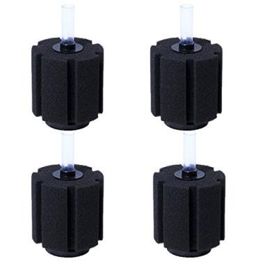 Imagem de Aquaneat Aquarium Bio Sponge Filter até 60 Gal Fry Fry Betta Camarão Peixe TanqueAQUANEAT 4 pack A004x4