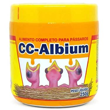 Imagem de Papinha Pássaros CC Albium 250g Biotron Papa Completa Tratar Filhotes Passarinho Canário Calopsita Periquito Agapornis Coleiro Curió Trinca Ferro Pixarro Bigodinho