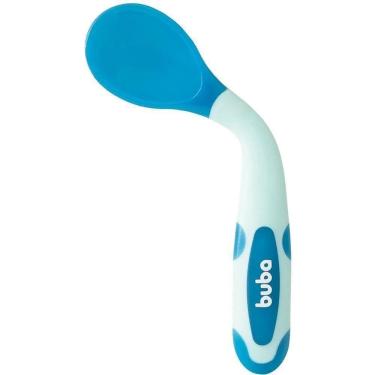 Imagem de Kit Talher Flexivel E Termossensivel Azul - Buba