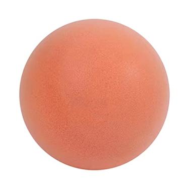 Imagem de Basquete silencioso, bola de espuma de alta densidade não revestida, macia, flexível, leve e fácil de segurar, bola silenciosa para atividades internas (tamanho 2, 3, 5, 7),Orange,NO 3
