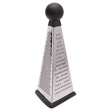 Imagem de Mimo Style Ralador Para Mesa, Feito de Aço Inox e Com Base Em Silicone Prático Para Ralar Queijo, Casca de Limão e Mais, Produto Prático e Fácil de Manusear, Ótima Qualidade e Excelente Durabilidade.