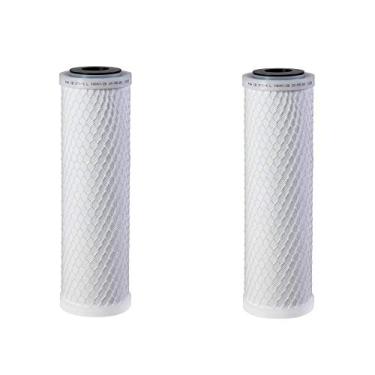 Imagem de kit 2 Refil Filtro BBI Alkablock Purificador 9"3/4 Alcalino Hailiving - Agua Alcalina