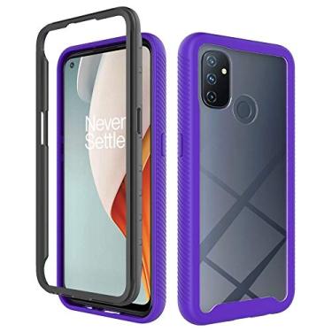 Imagem de For OnePlus Nord N100 Starry Sky Solid Color Series Shockproof PC + TPU Protective Case