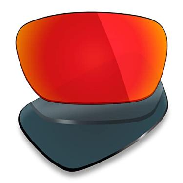 Imagem de Mryok Lentes de reposição polarizadas para Spy Optic Walden – Vermelho fogo