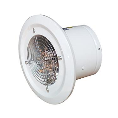 Imagem de Fã exausto Fan de exaustão da cozinha de metal Poderoso fã comercial industrial 8 "Ventilador de ventilação doméstica silenciosa para banheiro, 6 0w, 290cfm, 4 0db. Ventiladores de ventilação