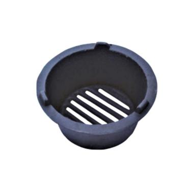 Imagem de Braseiro Redondo em Ferro Área Externa de Chão N06 24cm