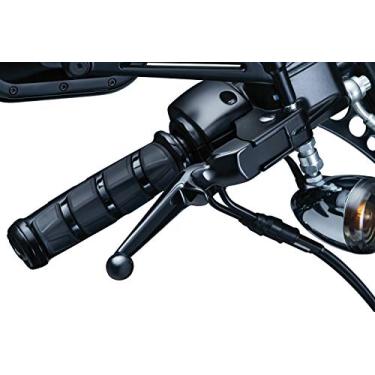 Imagem de Kuryakyn Acessório de guidão de motocicleta 1845: Alavancas de embreagem e gatilho de freio para motocicletas Harley-Davidson 1996-2017 com embreagem de cabo, preto brilhante, 1 par