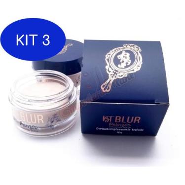 Imagem de Kit 3 Bt Blur Primer Facial Bruna Tavares Minimiza Poros