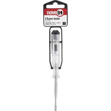 Imagem de Chave Fenda Teste 1/8X2.1/2" 100V A 500V Cartela - Nove54