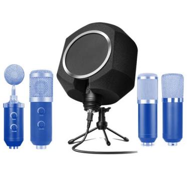 Imagem de Vocal Smart Com Pop Filter Para Microfone Condensador Vocal - Aj Som A