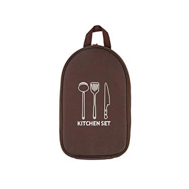 Imagem de Tingpai zenamento de utensílios de cozinha pa acampamento ao ar livre izador de utensílios de cozinha portátil Oxfo bolsa de zenamento de utensílios de cozinha bolsa de mesa de viagem