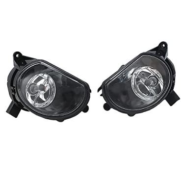 Imagem de JESYMBX Lâmpada de neblina de para-choque dianteiro com lâmpada de halogêneo para Audi Q7 2006 2007 2008 2009 8P0941699A 8P0941700A 1 par lado esquerdo e direito (motorista e passageiro)