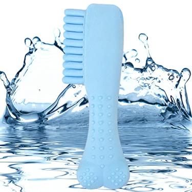 Imagem de Pente de brinquedo para mastigar cachorro - Filhotes de dentição mastigar brinquedos para o tédio - Brinquedos interativos para cães em forma de pente TRP natural, brinquedos para mastigar Aocate
