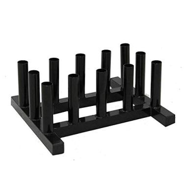 Imagem de KL Master Fitness Suporte Expositor Moderno Para 12 Barras De Chão Academia Musculação