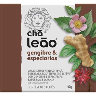 Imagem de Chá Leão Premium - Gengibre Com Especiarias 10 Sachês