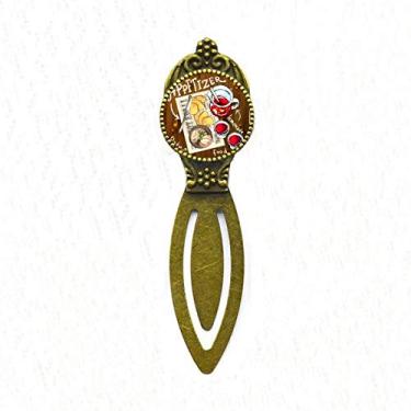 Imagem de Appetizer Lemonade Steak France Marcador de página retrô para escritório