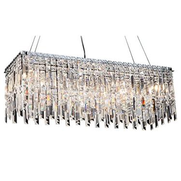 Imagem de Pendente Bella Iluminação Charm 440w Bivolt Âmbar/cromado