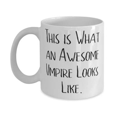 Imagem de Umpire sarcástico, This is What an Awesome Umpire Looks Like, Epic 325 ml Caneca para colegas de trabalho de amigos