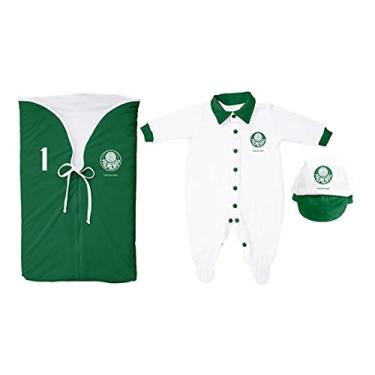Imagem de Kit Bebê Saída De Maternidade Palmeiras Oficial Menino