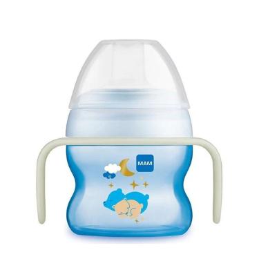 Imagem de COPO Infantil treinamento MAM 150ML STARTER CUP Night Azul