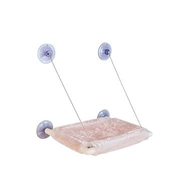 Imagem de Gatton Catbed Média Pelúcia Candy Cama De Janela Para Gatos Cama Suspensa De Janela Para Gatos Prateleira Para Gatos Caminha De Janela Para Gatos