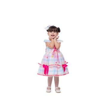 Imagem de Vestido Junino Rosa