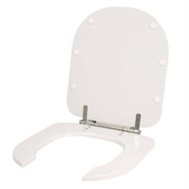 Imagem de Assento Sanitário Vogue Plus Conforto Branco para vaso Deca PNE