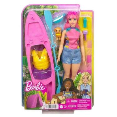 Imagem de Boneca Barbie Dia De Acampamento Passeio De Caiaque - Mattel