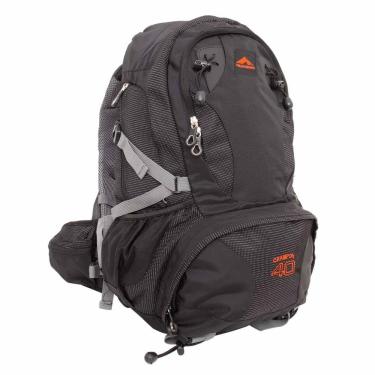 Imagem de 1440 - MOCHILA CRAMPON 40 - PRETO COM PONTILHADO