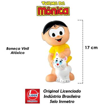 Imagem de Brinquedo Infantil Baby Boneca Magali Macia Turma Da Mônica