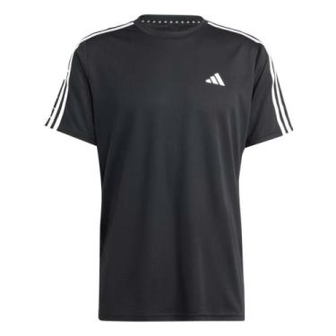 Imagem de Camiseta Adidas Essentials 3 Listras Masculina
