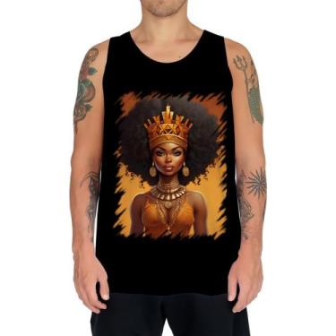 Imagem de Camiseta Regata Rainha Africana Queen Afric 2 - Kasubeck Store