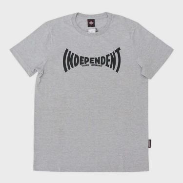 Imagem de Camiseta Independent Span Logo ss Cinza