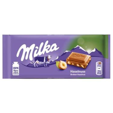 Imagem de Tablete De Chocolate Avelã Pedaços 100G - Milka