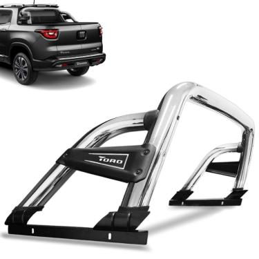 Imagem de Santo Antonio Fiat Toro 2016 a 2023 ST Cromado Sem Barra