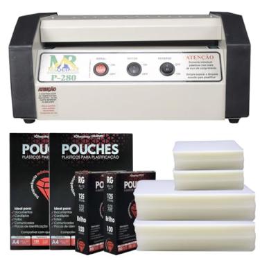 Imagem de Plastificadora profíssional P-280 Plastico Plastificação 400 Grafity 2 Cento A4 e 2 Cento RG 0,05mm