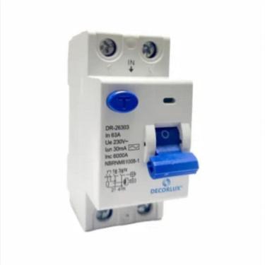 Imagem de Interruptor DR Bipolar 63A 2P