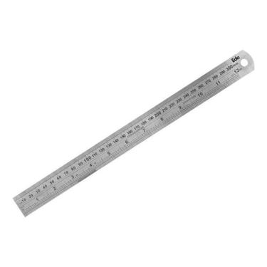 Imagem de Régua De Aço Inoxidável 300 Mm 12`` - Eda 2Jh
