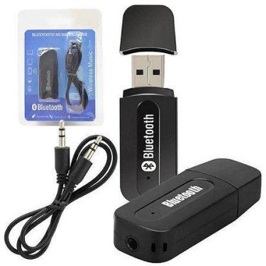 Imagem de Receptor Bluetooth Usb-p2 Pendrive Som Carro - Lenox