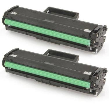 Imagem de Kit 2x Toner Compatível D111 MLT-D111S para M-2020 2020w 2020w/xaa 202