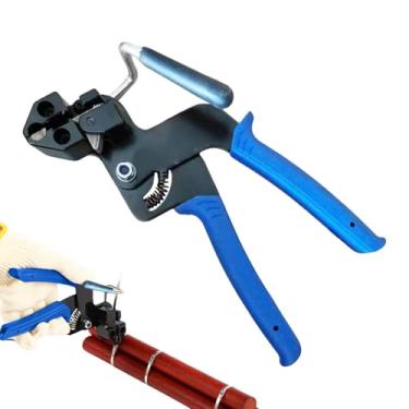 Imagem de Ferramenta de corte de zíper, ferramenta de aperto de zíper | Laços de cerca de elo de corrente com travamento automático Laços de zíper inoxidável | Cortador de braçadeira de cabo, alicate de braçade