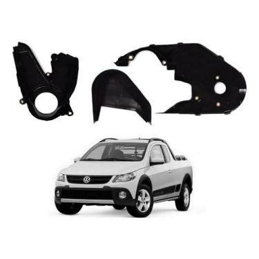 Imagem de Kit Protetor Correia Dentada Saveiro Cross 1.6 2009 A 2013 - Dofab