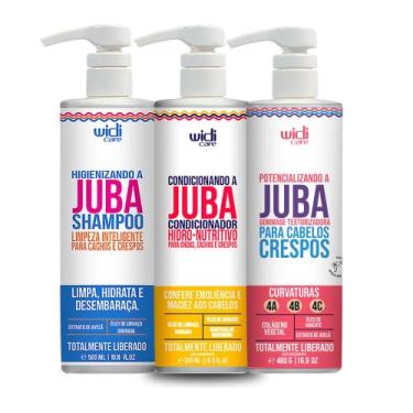 Imagem de Kit Widi Care Shampoo, Condicionador E Gommage Juba